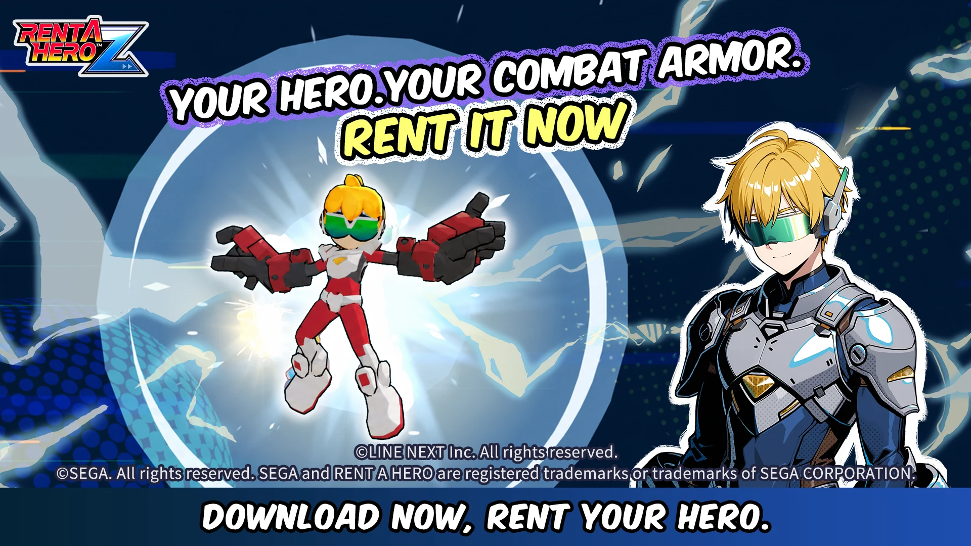 RENT A HERO Z screenshot